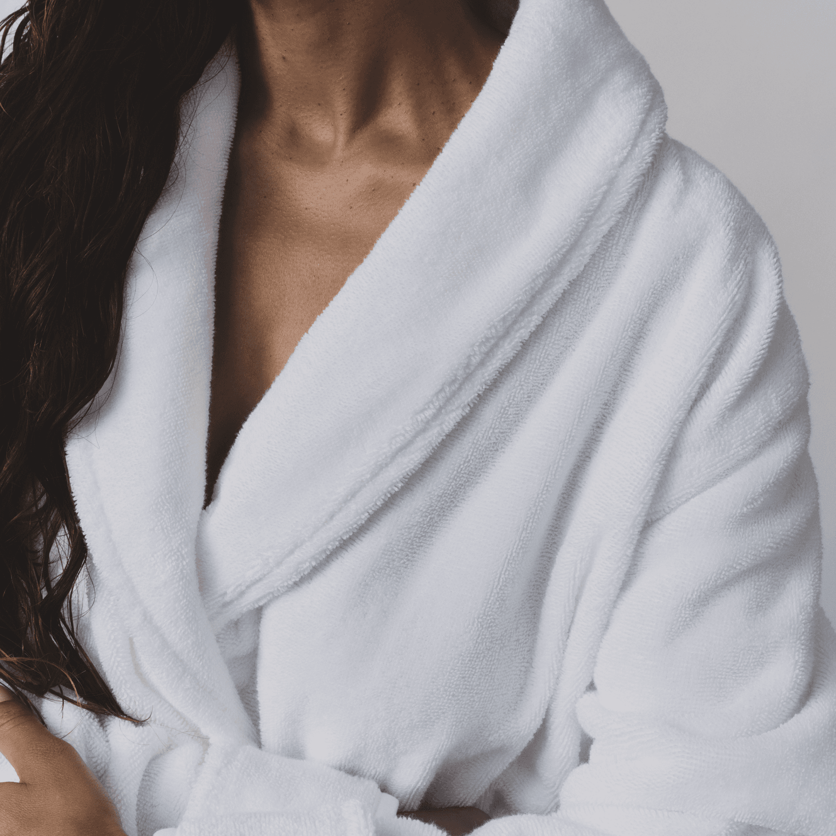 Turkish Cotton Bath Robe - Elevated Luxury - Desktop (Key Elements)