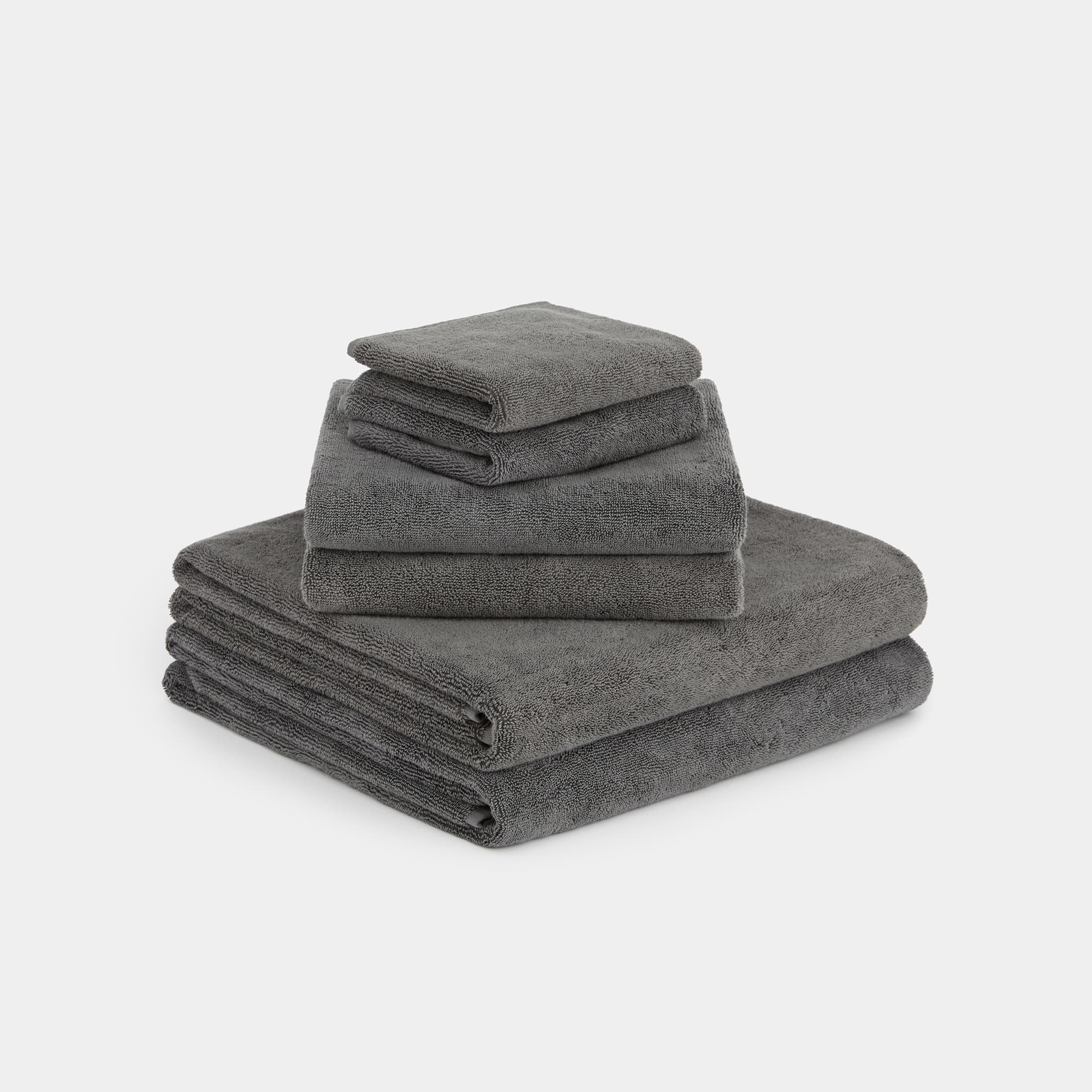 Turkish Cotton Towels (Set - DC) - Angled