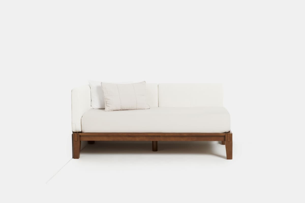 Classic Daybed, in Walnut (Top Rail Nav - Product Photo)