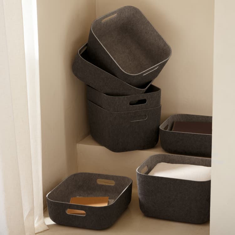 Felt Bins - Material Integrity - Mobile