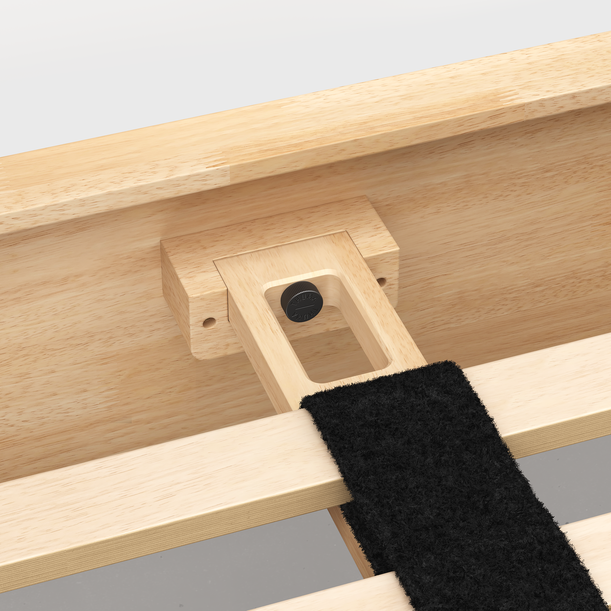 Essential Bed (Natural) - Center Rail