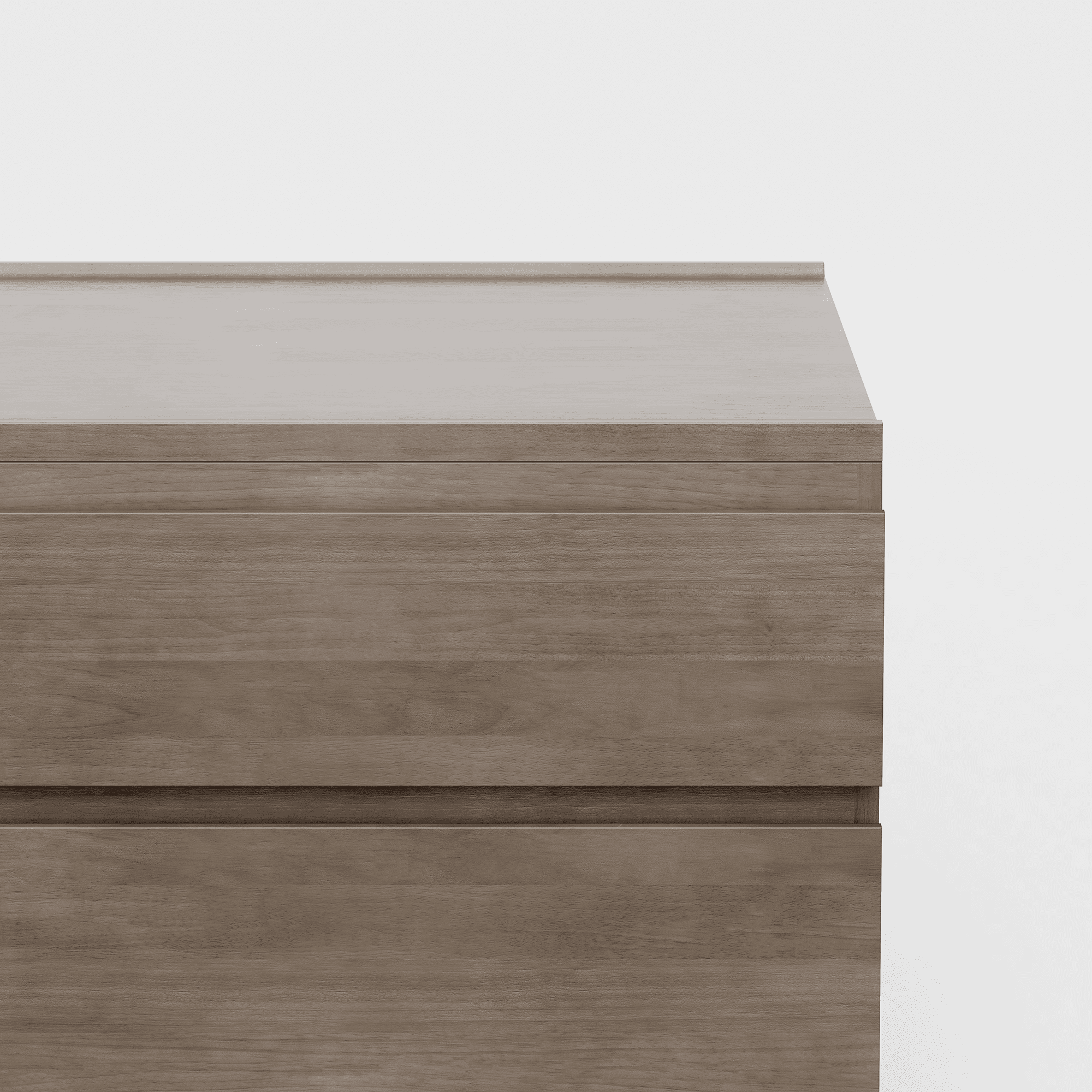 The Credenza (Grey / 2x3) - Render - Drawer Detail