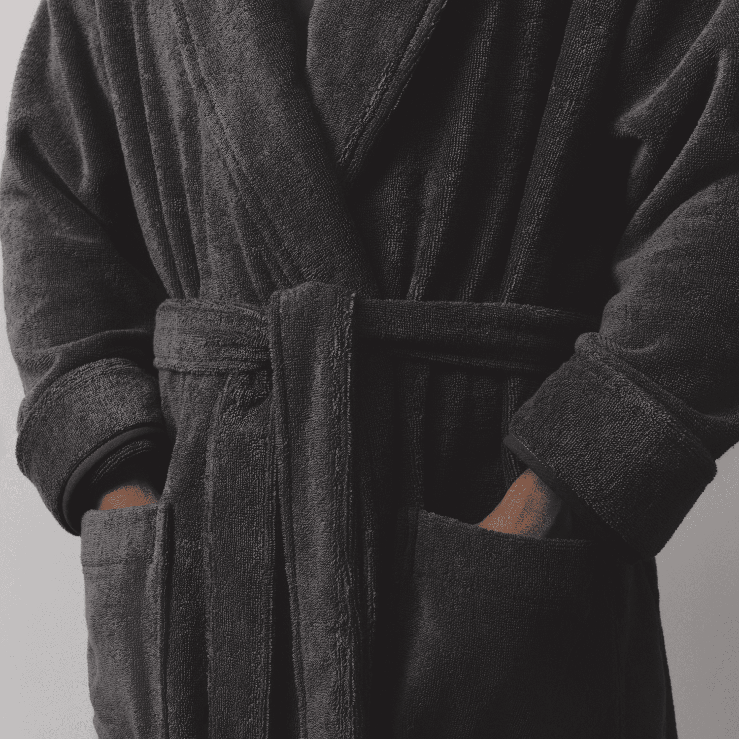 Turkish Cotton Bath Robe - Thoughtful Details - Mobile (Key Elements)