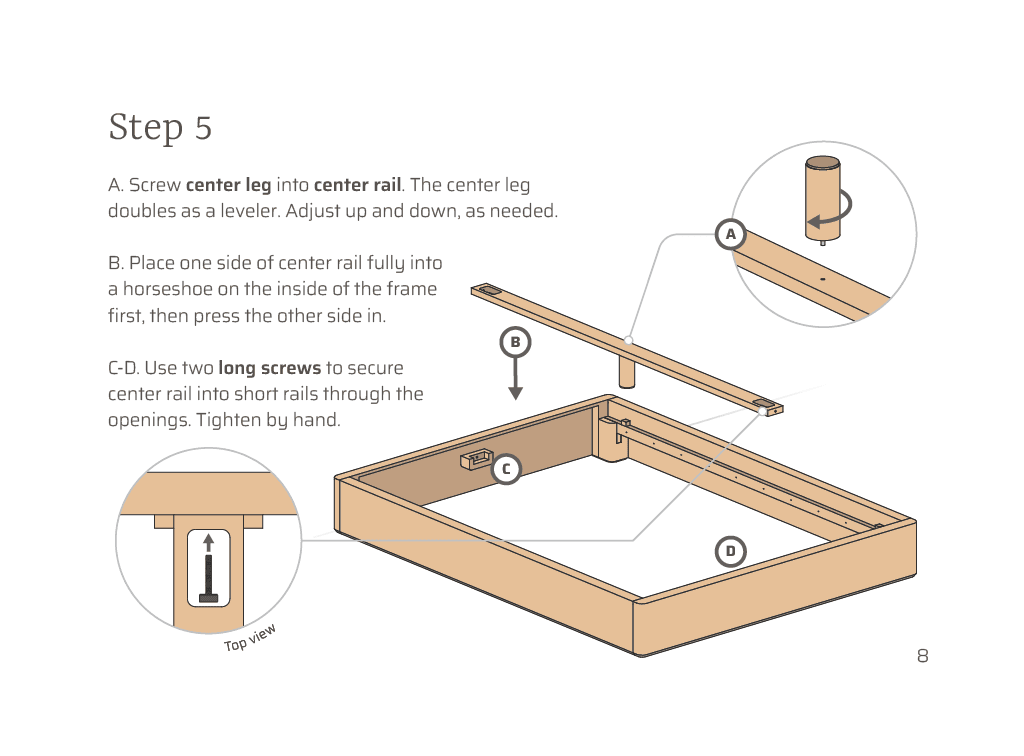 Step 5 - Essential Bed - Desktop