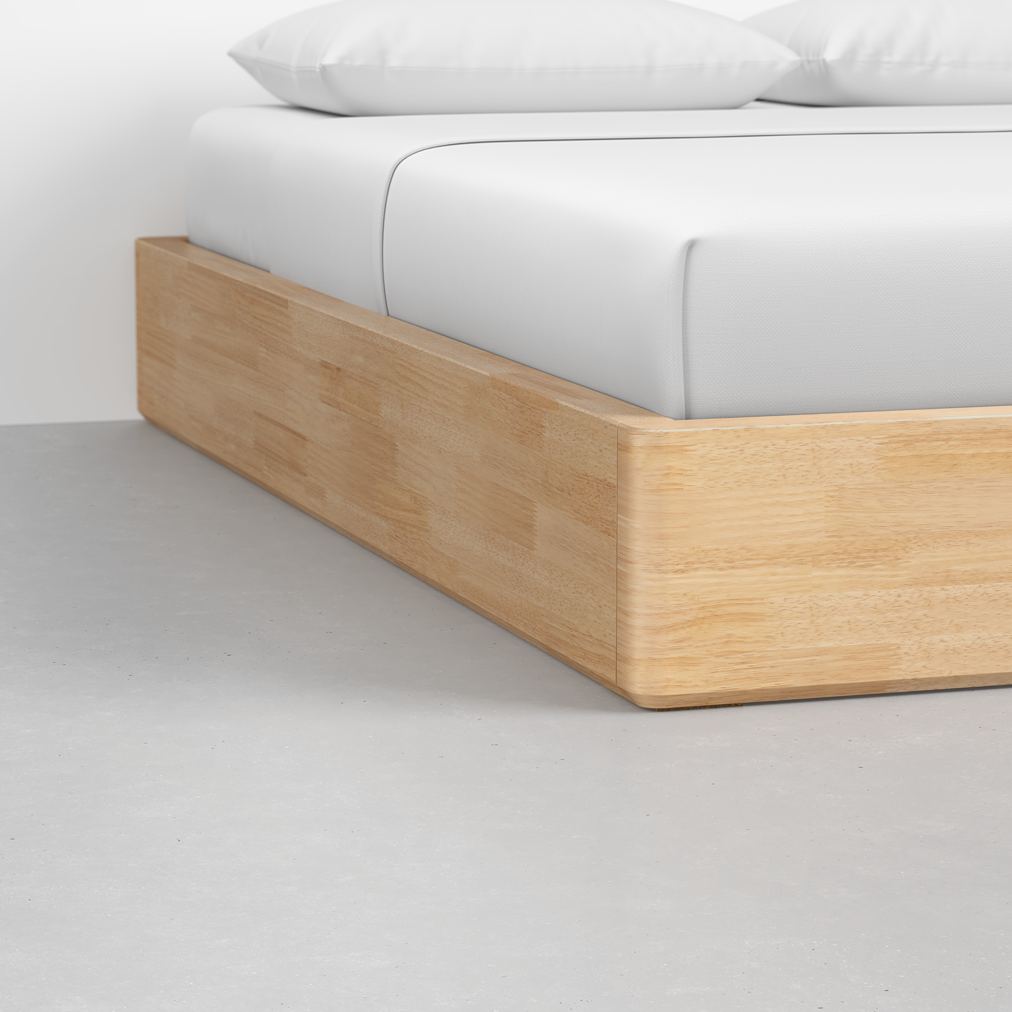 Essential Bed (Natural / Frame) - Joint Detail