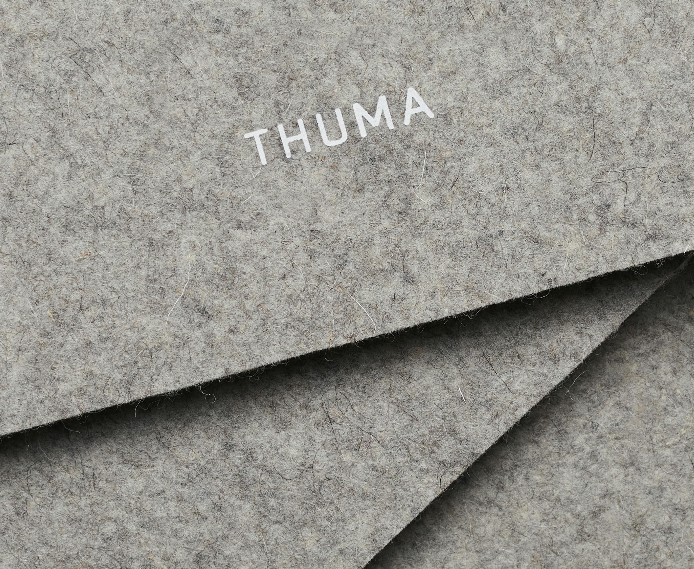 Felt Tops (Dresser / Heathered Grey) - Thuma Logo