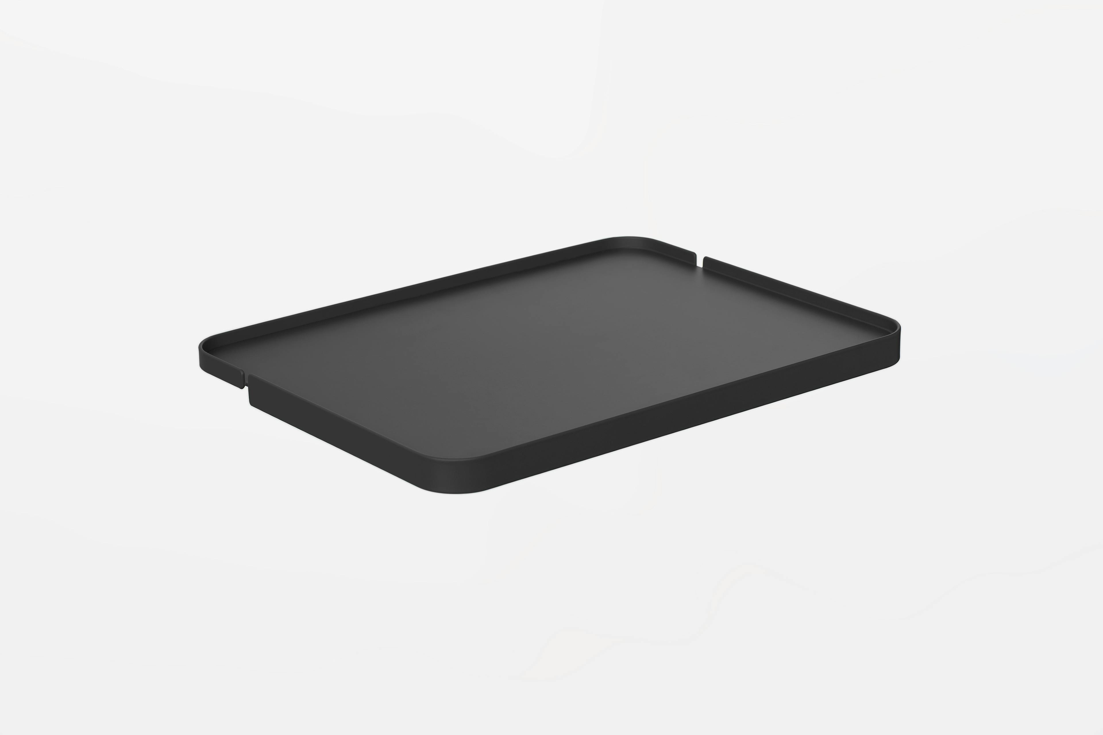 The Tray (Matte Black) - Top - 3:2